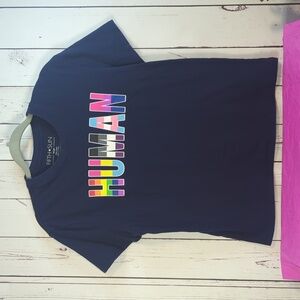 HUMAN T-Shirt Junior Large Gay‎ Pride, Pansexual, Asexual, Transgender, Bisexual
